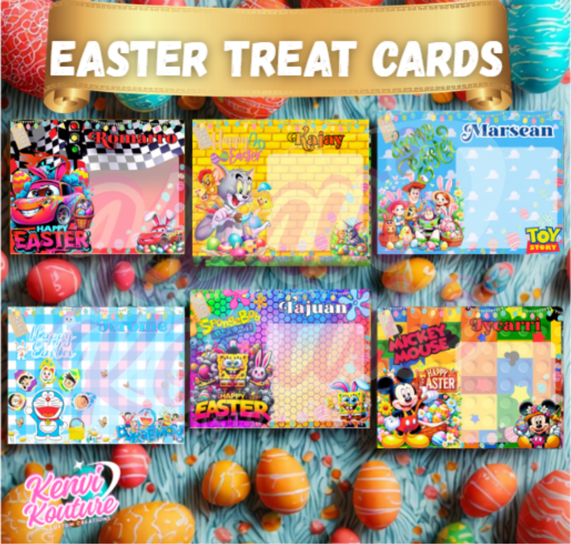 Easter Treat Cards - Payhip