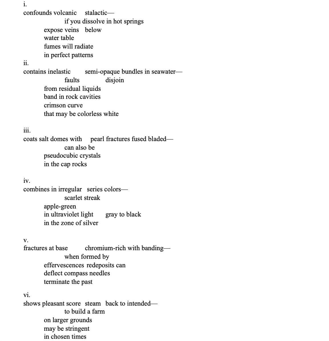 Poetry by S.D. Dillon, Part 1