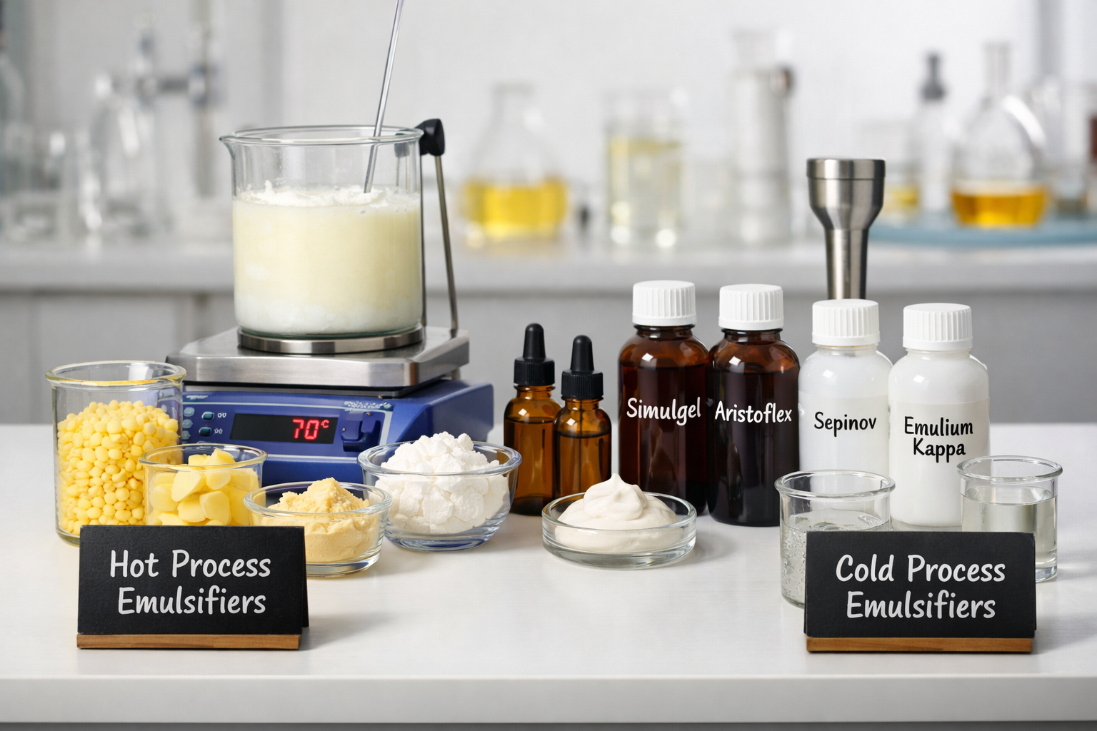 The Emulsion Phase: Hot vs. Cold Process Emulsifiers - Payhip