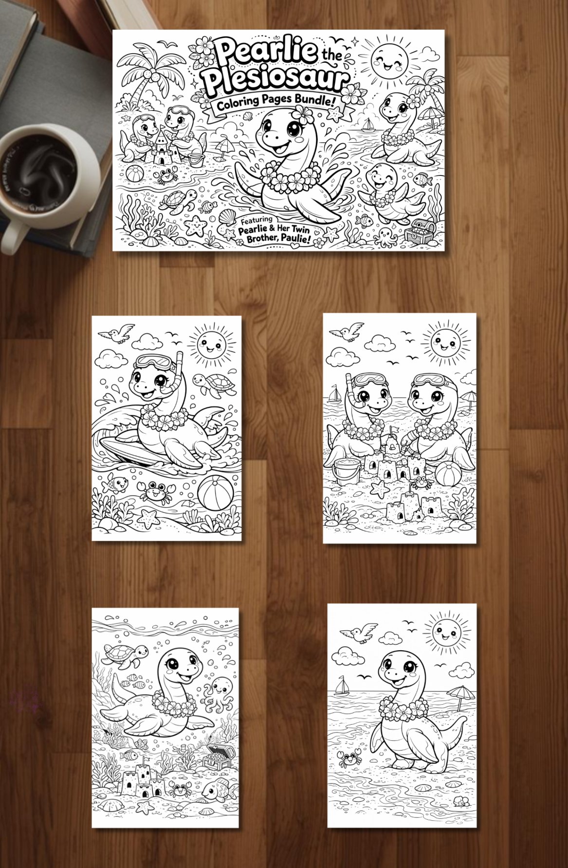 Perfect for homeschool, quiet time, or relaxing coloring.