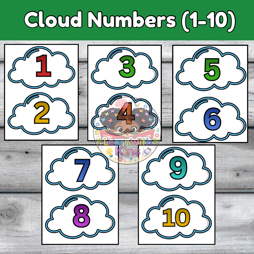 Cloud Numbers 1-10 - Payhip