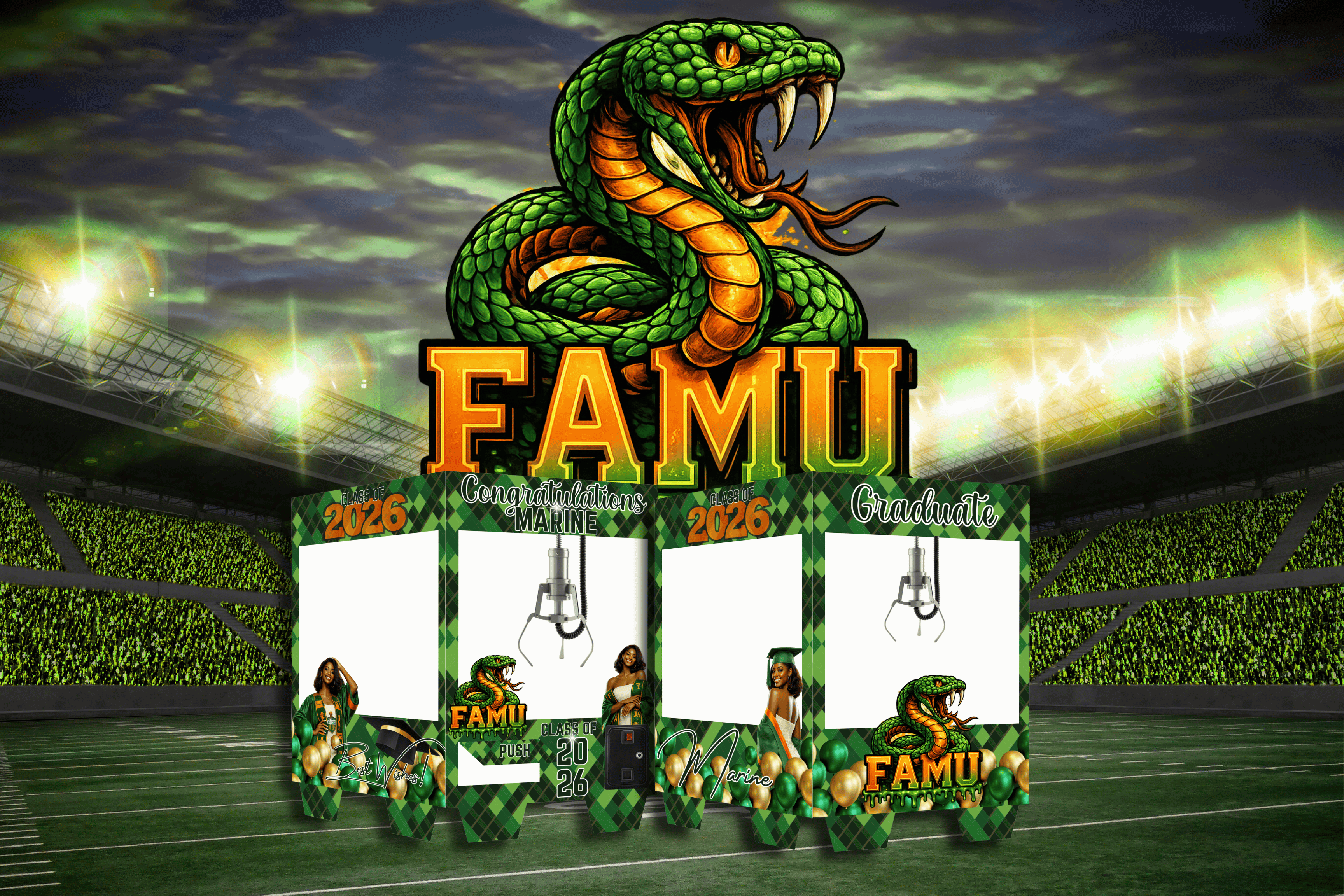 Famu Keychain FAMU Graduation Claw Machine - Payhip