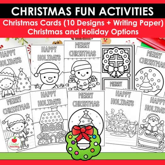 Christmas Crafts Fun Activities Christmas Cards Writing Ugly Christmas Sweater