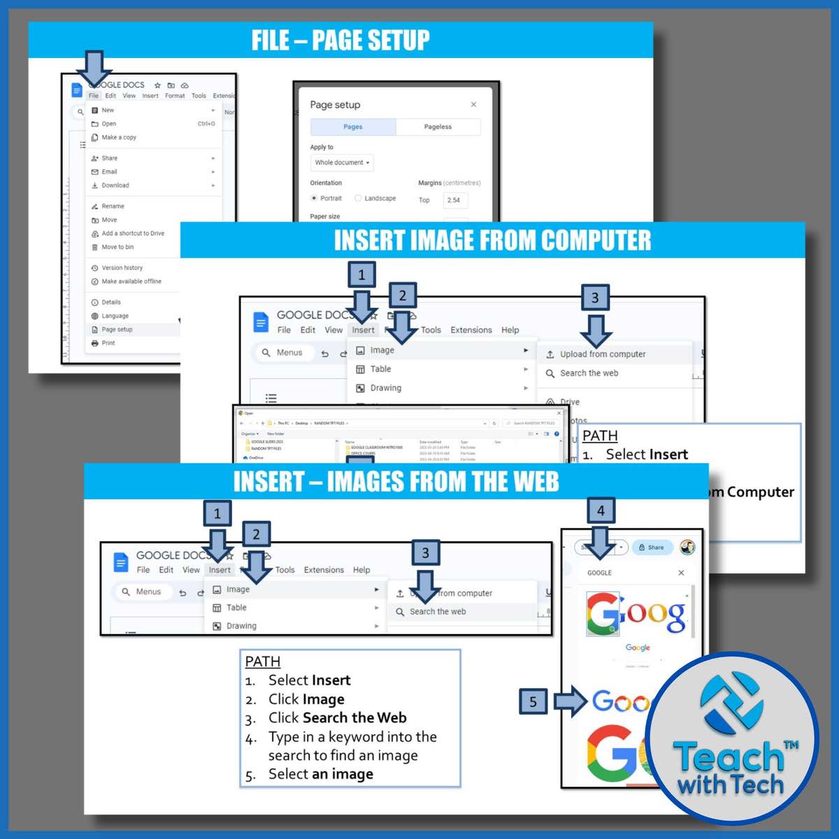 Google Drive Lessons & Activities Bundle