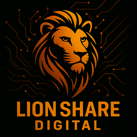 Lion Share Digital Header Logo