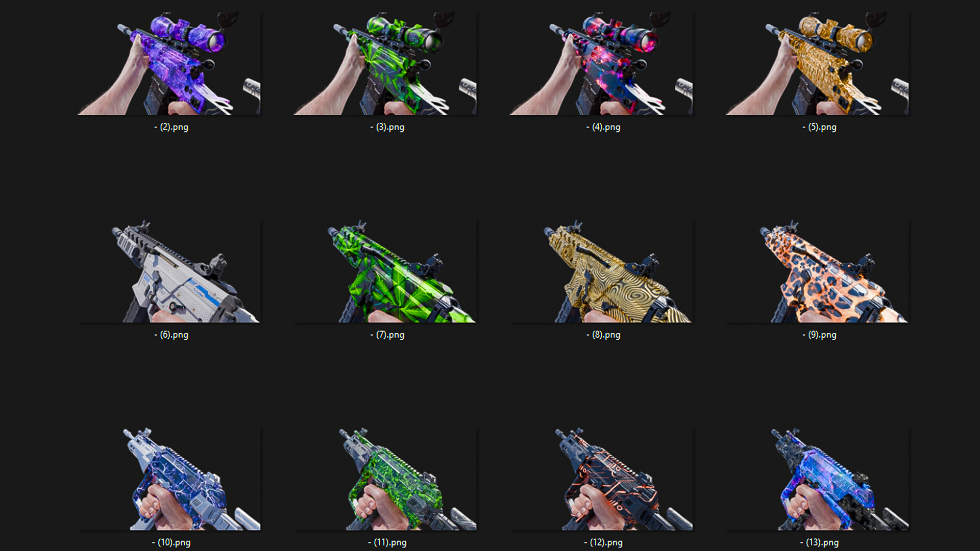 COD | Mini Render Pack #72 (BO7 Guns) - Payhip