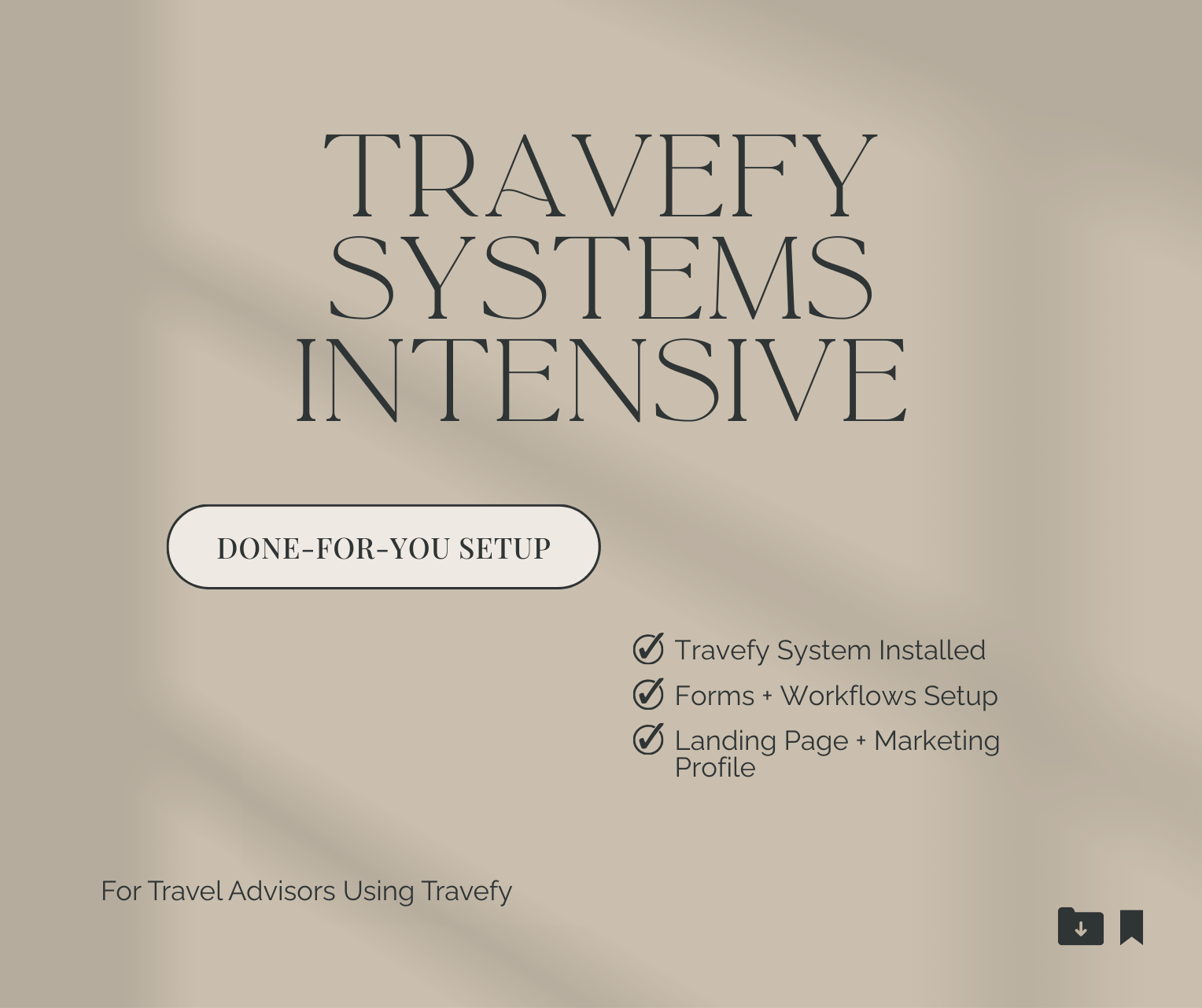 Travefy Systems Intensive - Payhip