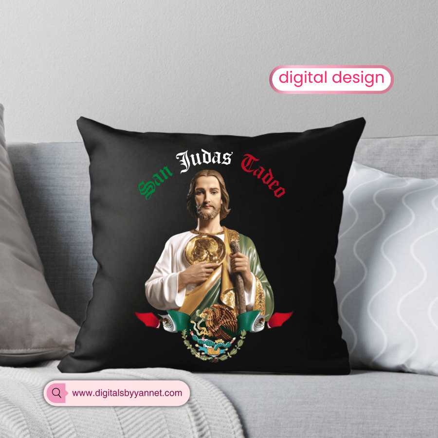 Diseño San Judas Tadeo para Camisetas | PNG Fondo Transparente