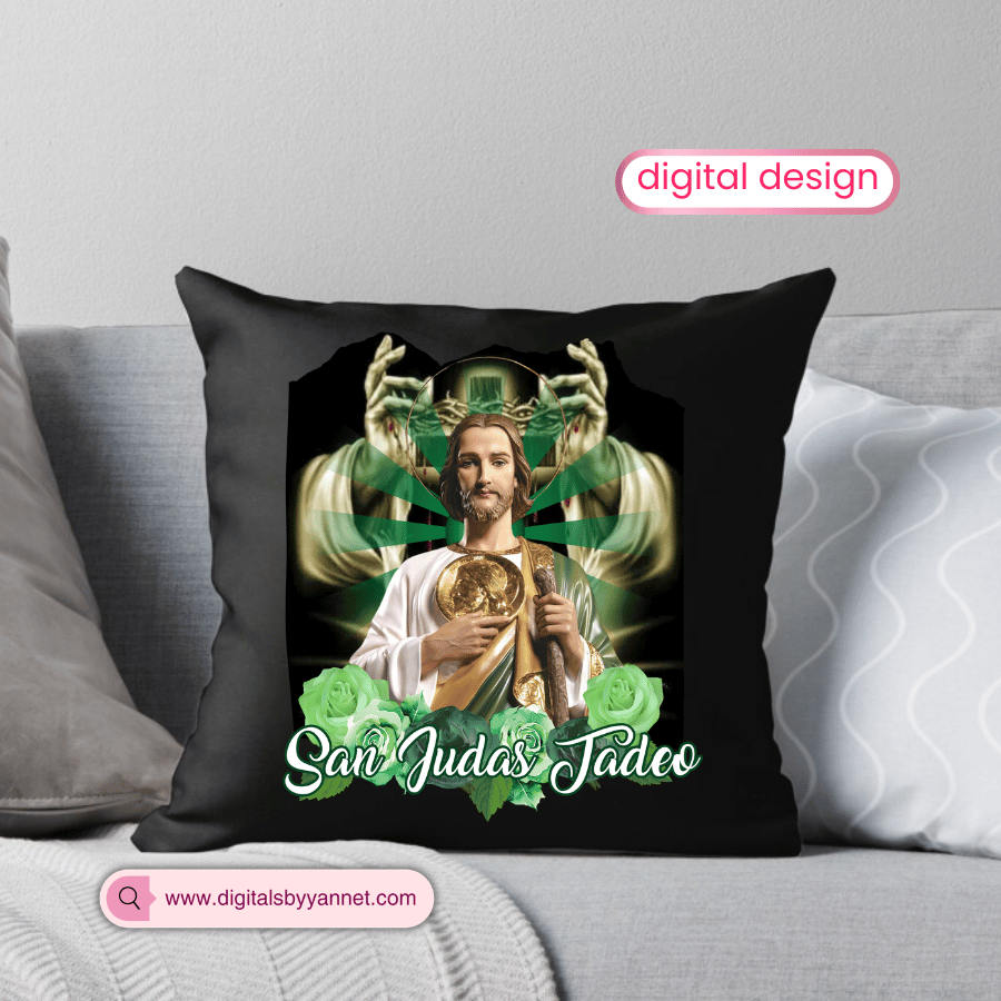 San Judas Tadeo PNG para Sublimar | Imagen Religiosa Digital Descarga Instantánea