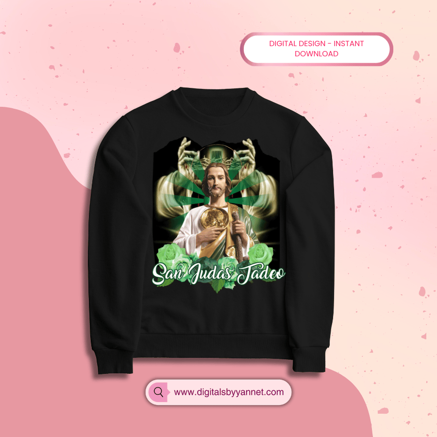 #ImagenSanJudas #SanJudasTadeoDiseño #PNGReligioso #SublimaciónLatina #DiseñoParaEstampar #FeYEmprendimiento #NegocioDeSublimación #ArteReligioso