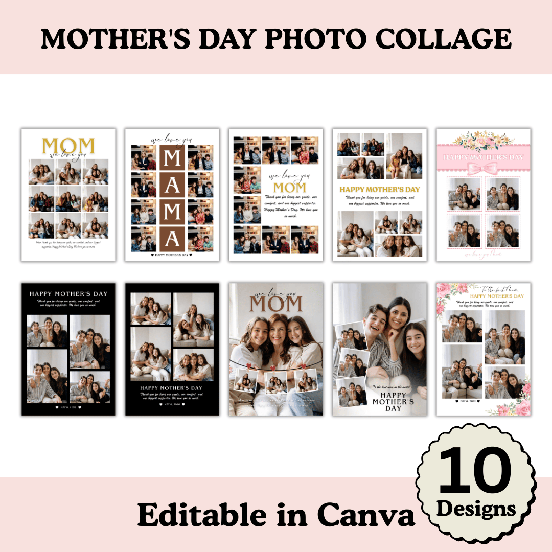 PrettyXeng Digital Prod - Mother's Day Templates - Payhip