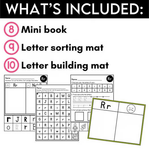 Letter R Activities for Preschool & Kindergarten Letter of the Week