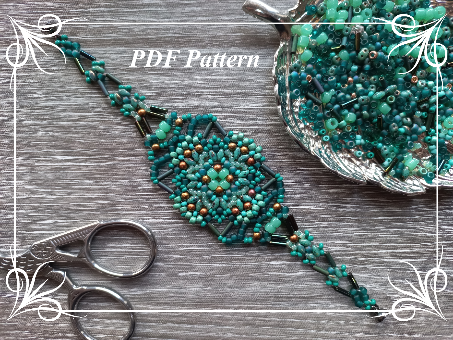 PDF Beading Pattern - Beadwork Tutorial - Emermora - Payhip