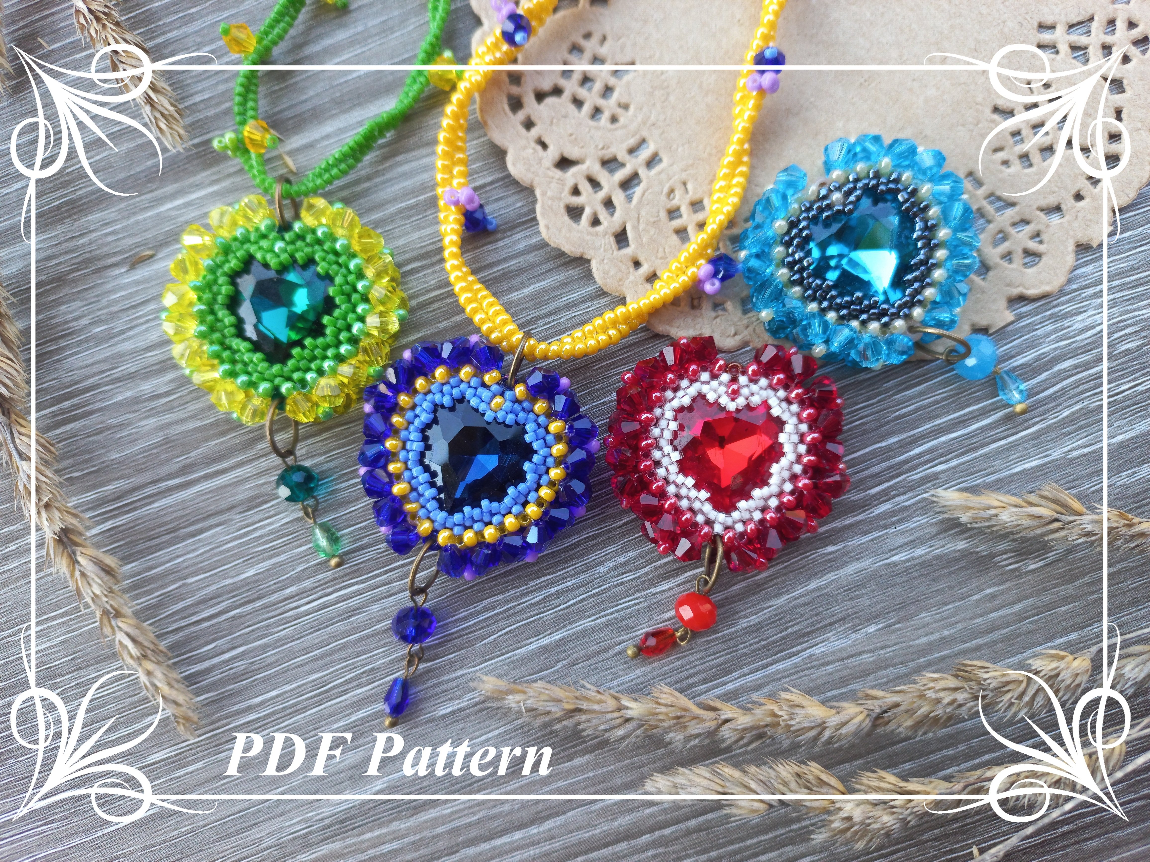 PDF Beading Pattern - Beadwork Tutorial - Arcane Core - Payhip