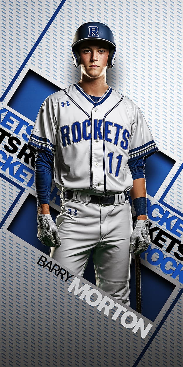 In the Pocket, Josh Hanna, Photoshop Template, Digital Background, Design, Photography, Epic, Modern, Clean, Sports, Teams, Volume Photography, Media Day, Photo Day, School Pics