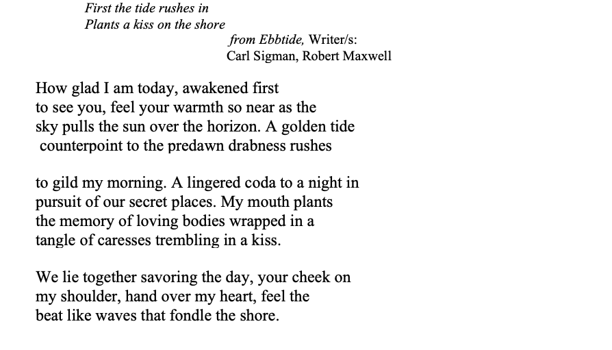 Lovetide by MF Charles