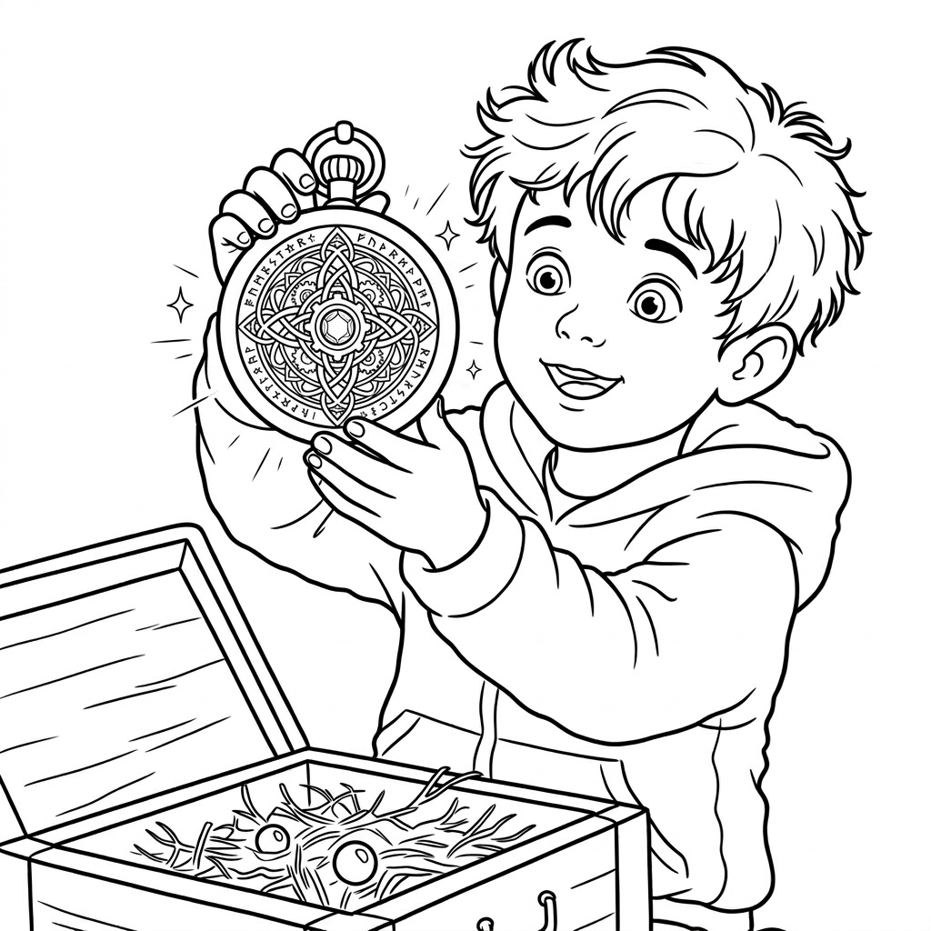 Garçons 8-12 ans livre à colorier