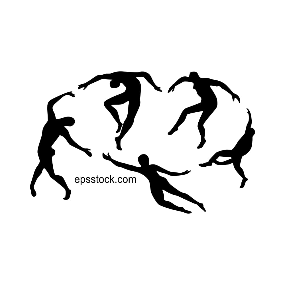 people dancing in a circle