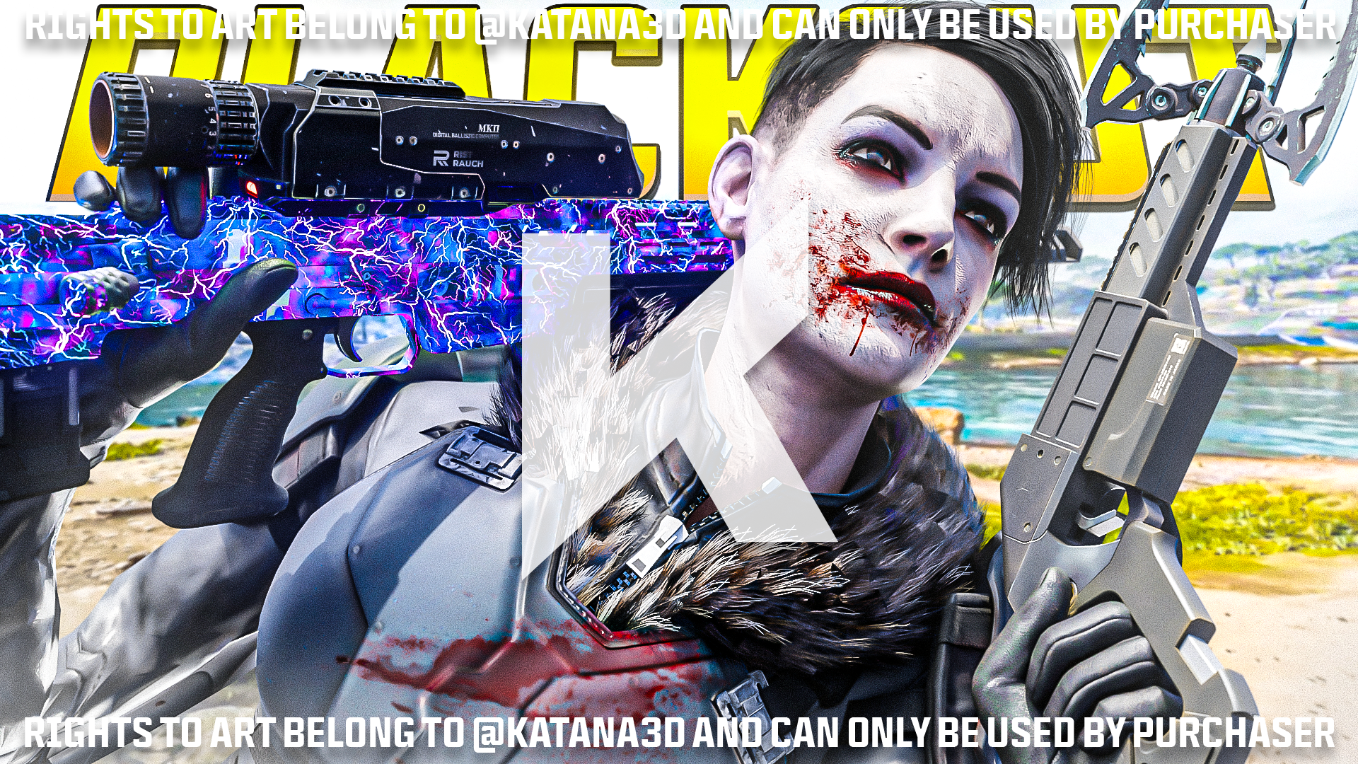 Bo7 Razorback Katana3D - BO7 | Thumbnails - Payhip