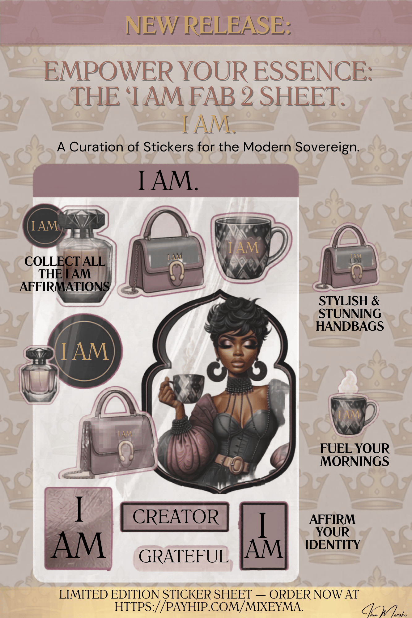 I Am Fab 2 Sticker Sheet - Payhip