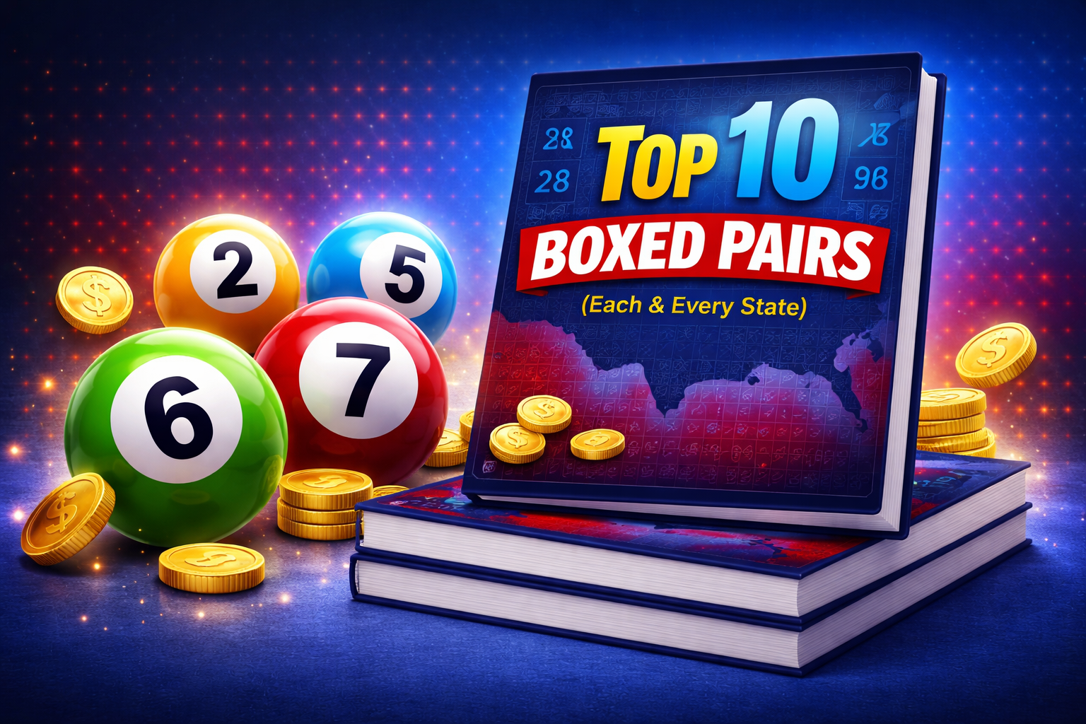 Top 10 Boxed Pairs (YOUR State Pick 3 Games) - Payhip