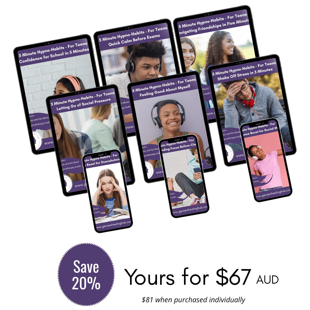 5 Minute Hypno-Habits for Teens Bundle