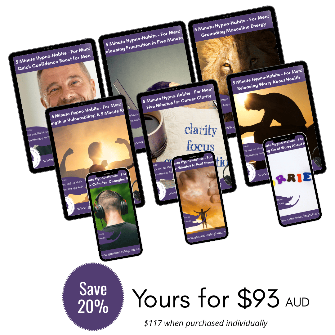 5 Minute Hypno-Habits for Men Bundle