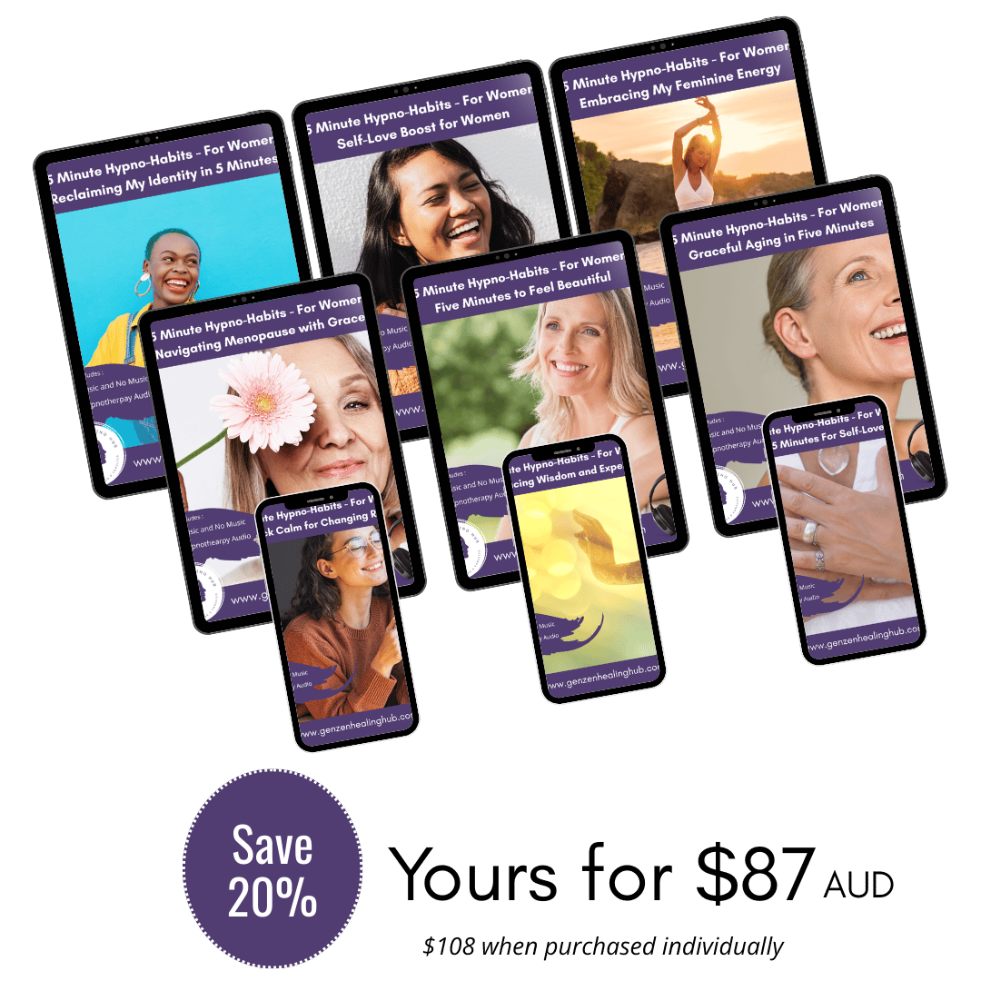 5 Minute Hypno-Habits for Women Bundle