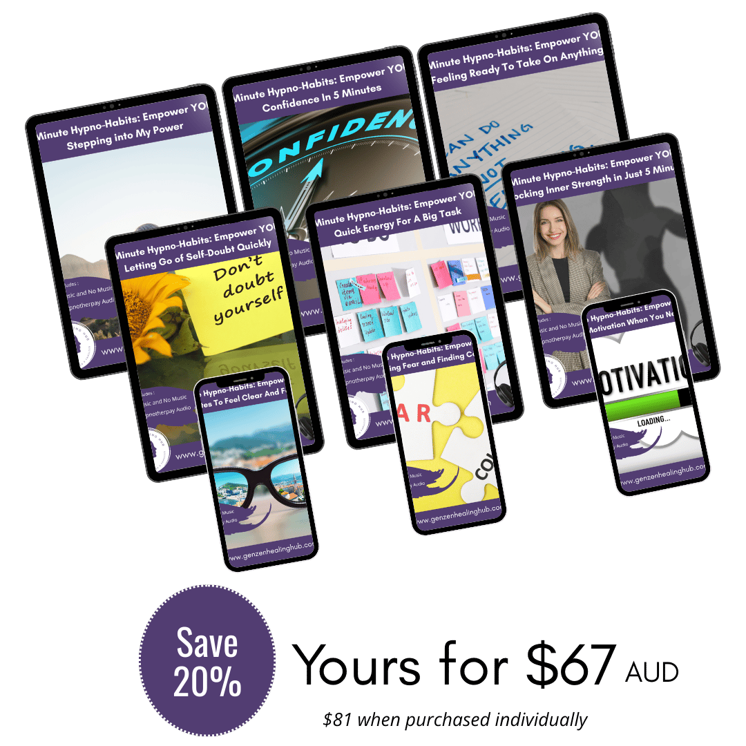5 Minute Hypno-Habits for Empower YOU! Bundle