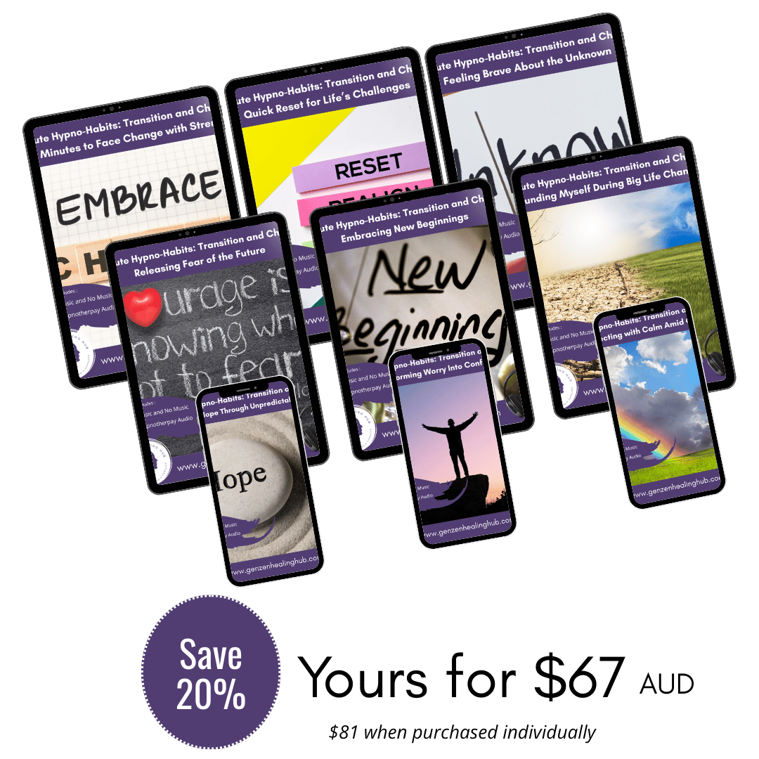 5 Minute Hypno-Habits for Transition and Change