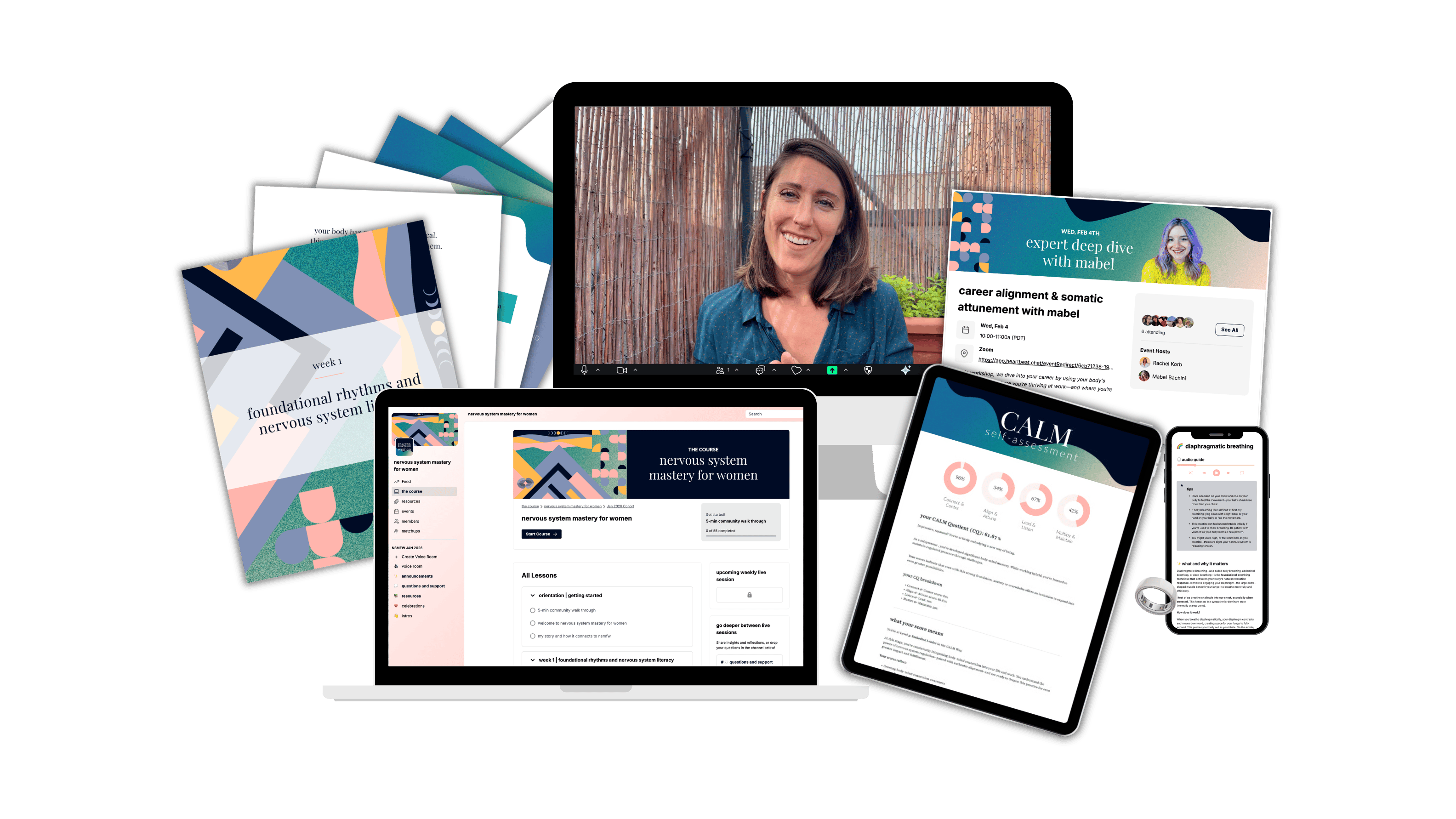 nervous system mastery for women with Rachel korb