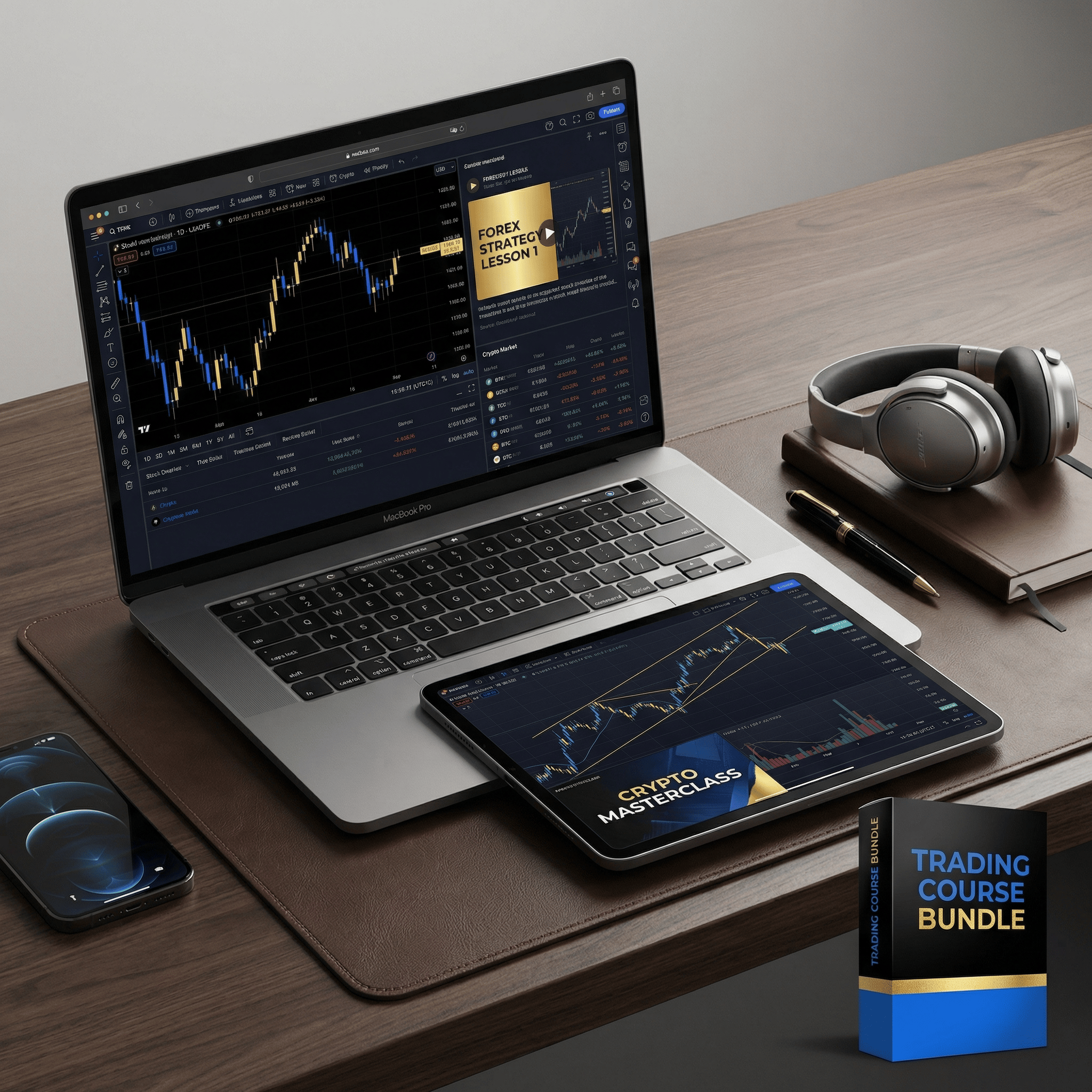 Trading Course Bundle | Stock, Forex & Crypto Learning Pack - Payhip