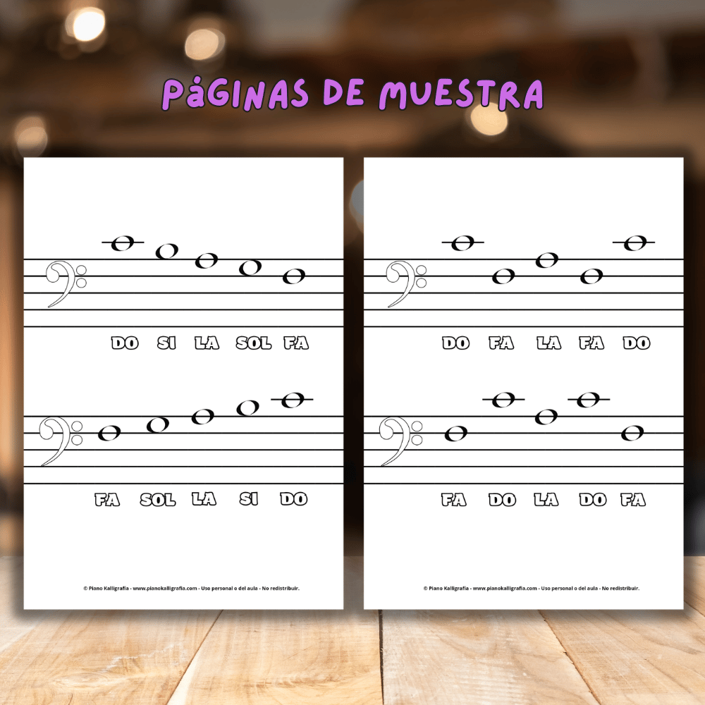piano notes coloring book