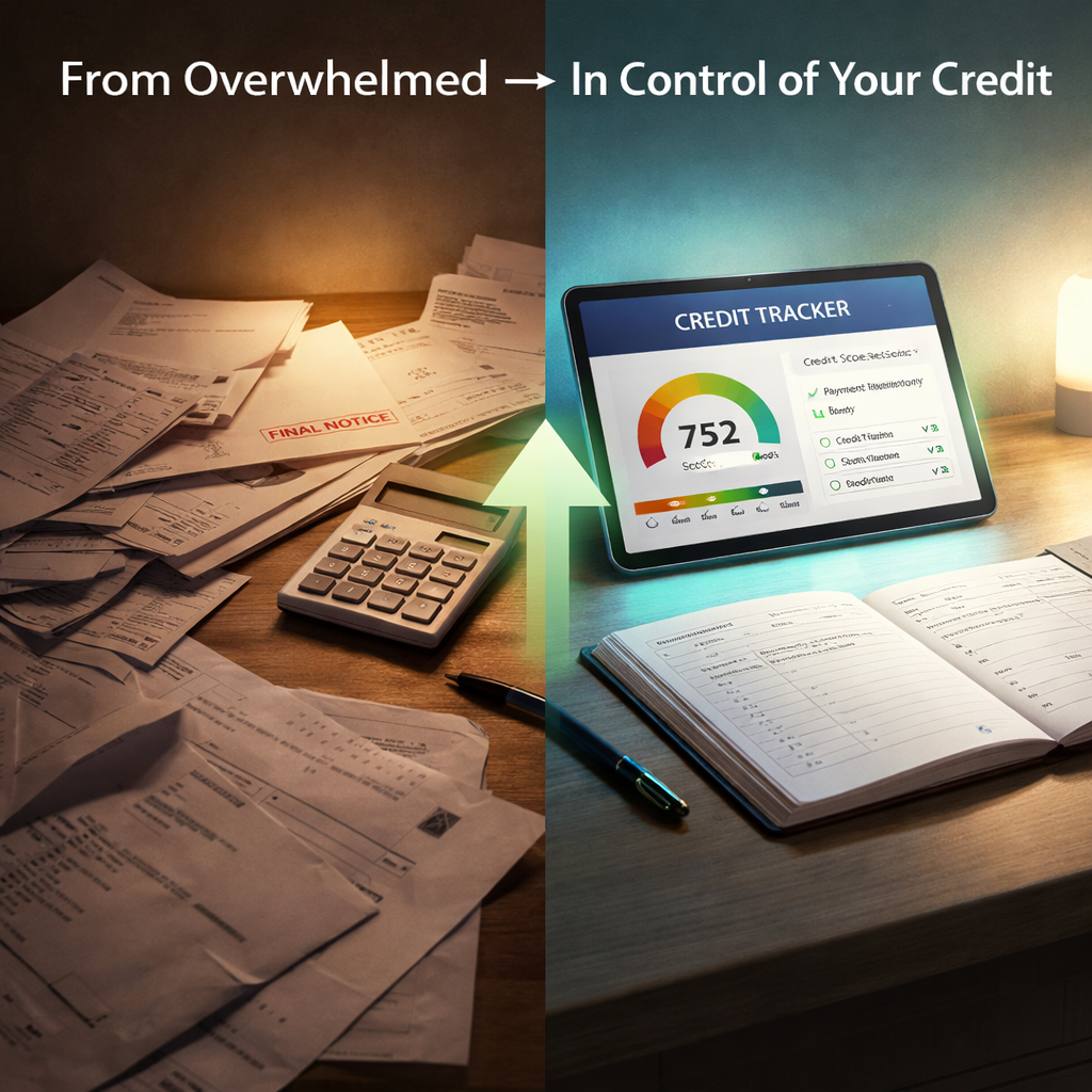 Free Editable Credit & Debt Tracker 02