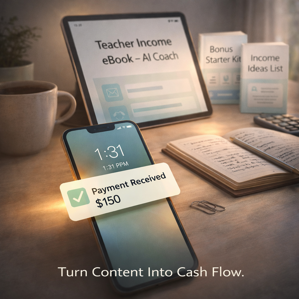 Turn Your Teaching Skills Into Steady Extra Income 03