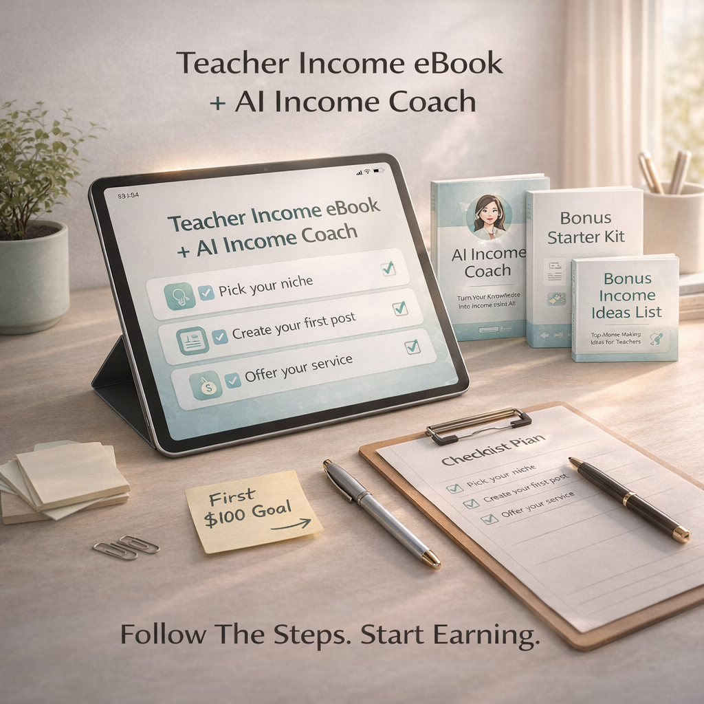 Turn Your Teaching Skills Into Steady Extra Income 01