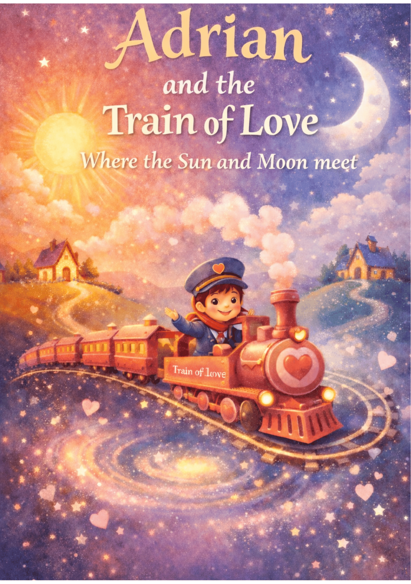 Adrian and the Train of Love -Where the Sun and Moon meet - Payhip