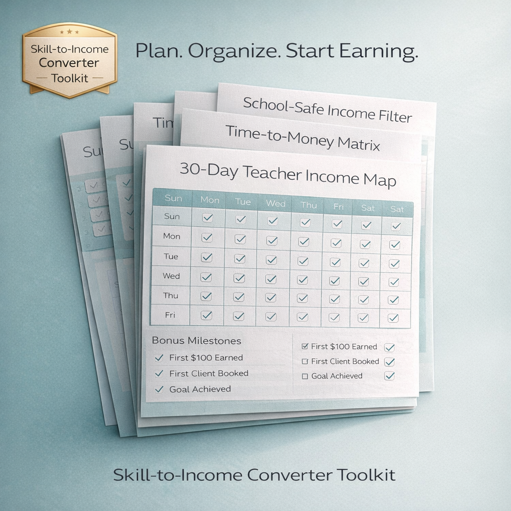 Teacher Income Bridge™ Templates 05