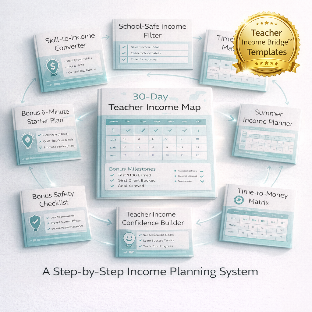 Teacher Income Bridge™ Templates 04