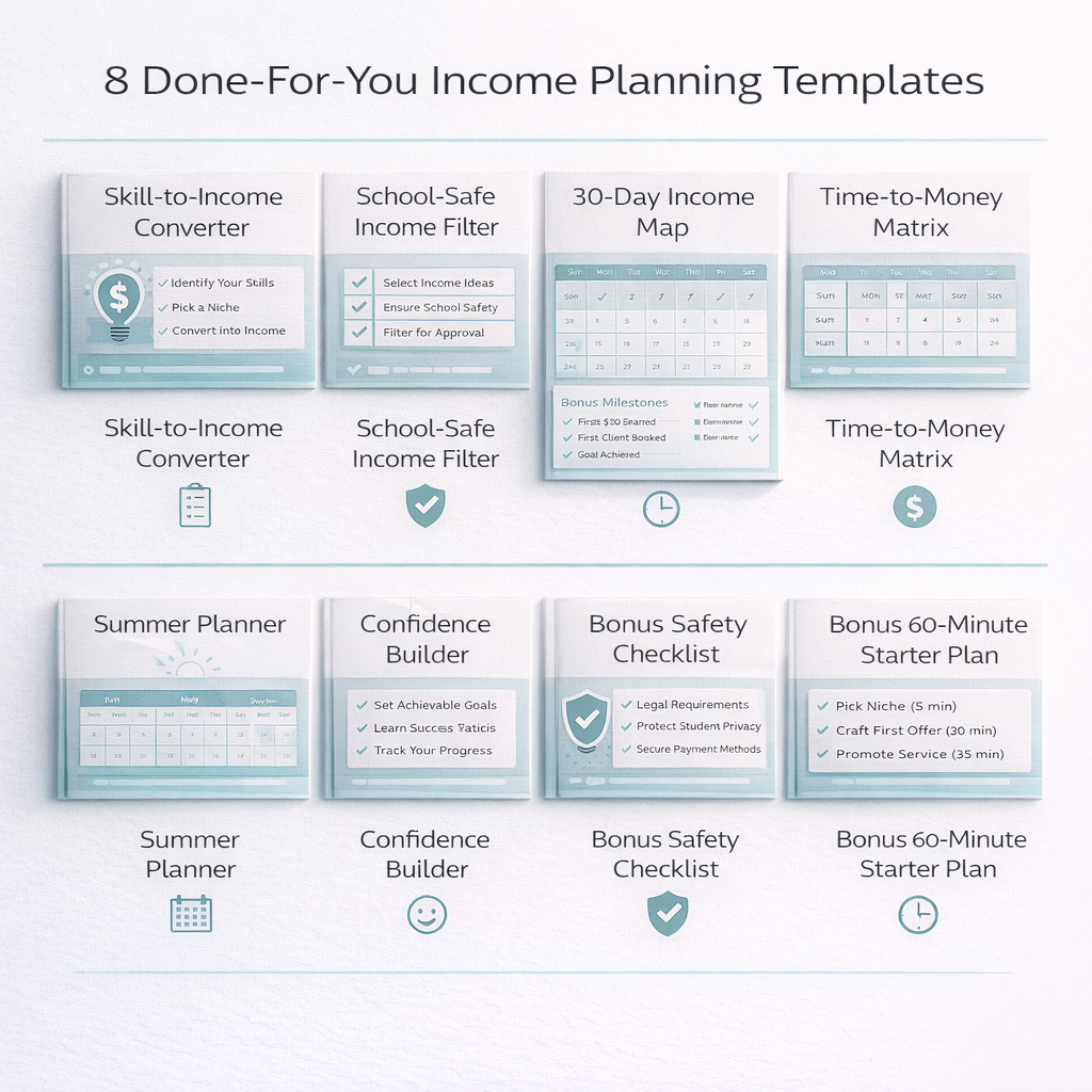 Teacher Income Bridge™ Templates 01