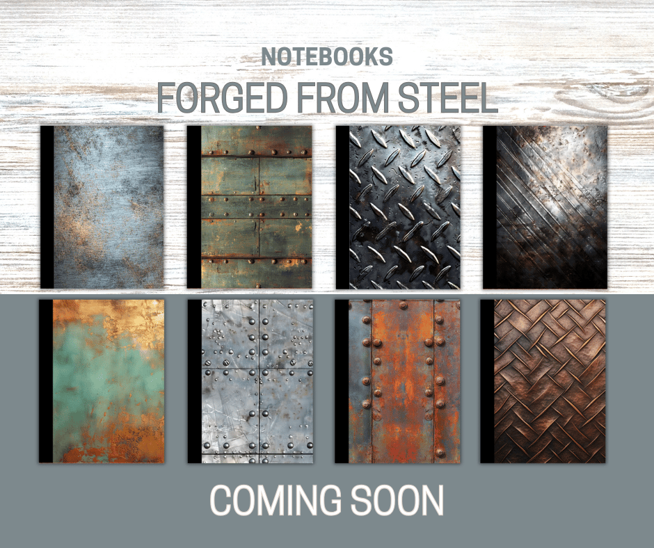 Steel Notebook FORGED FROM STEEL NOTEBOOK COLLECTION - Payhip