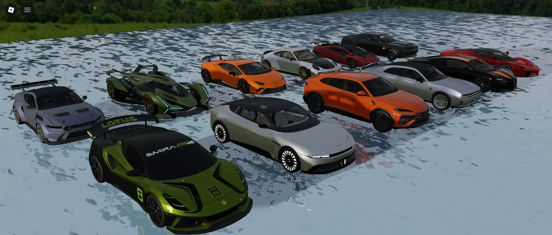 12 Detailed Working Cars – Roblox Realistic Vehicle Set