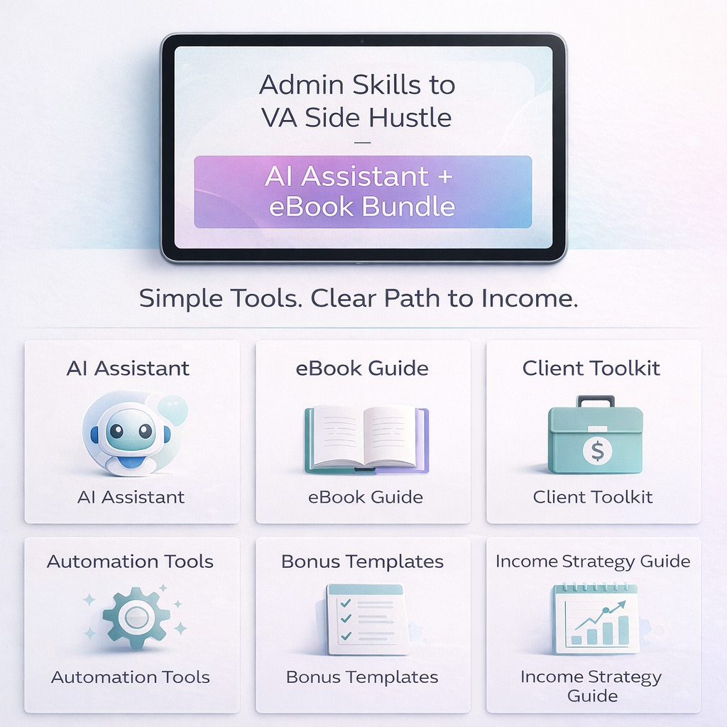 Virtual Assistant Side Hustle 03