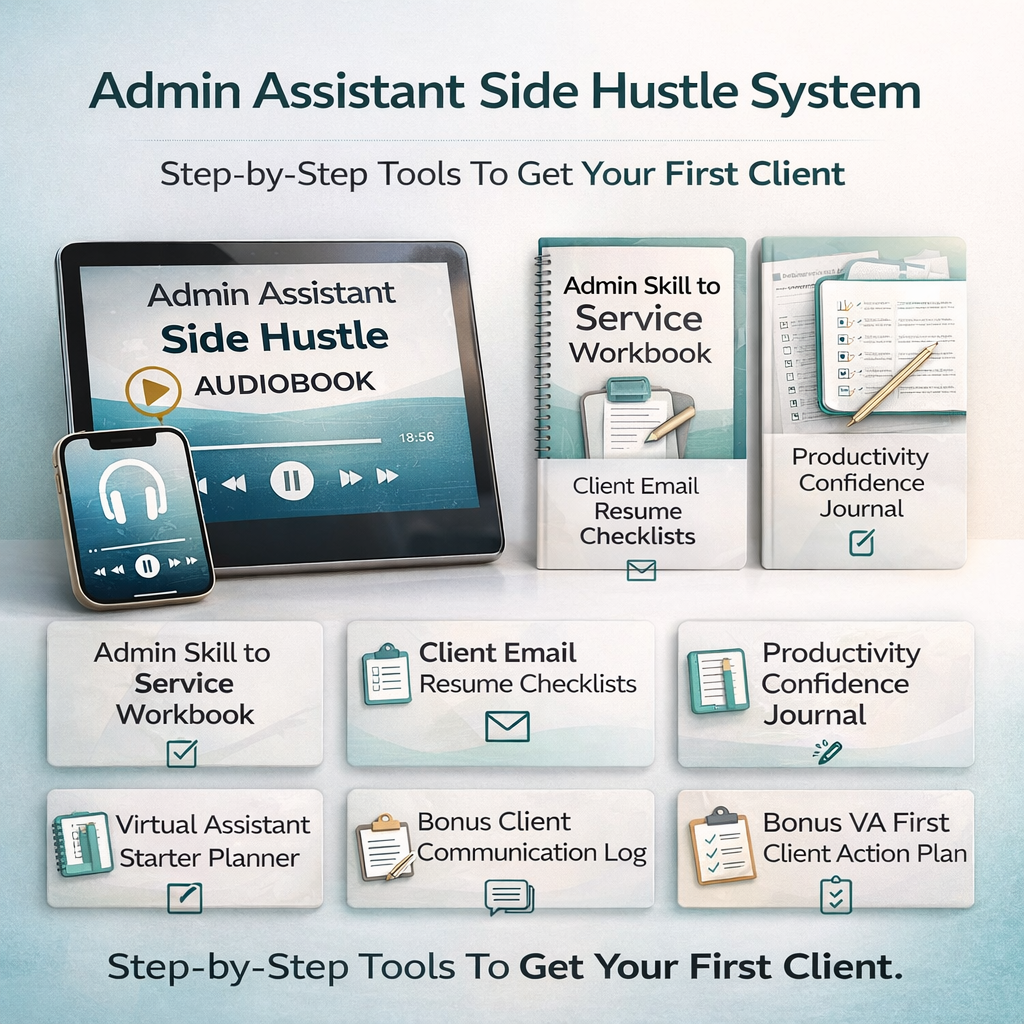 Admin Skills to Side Hustle 03