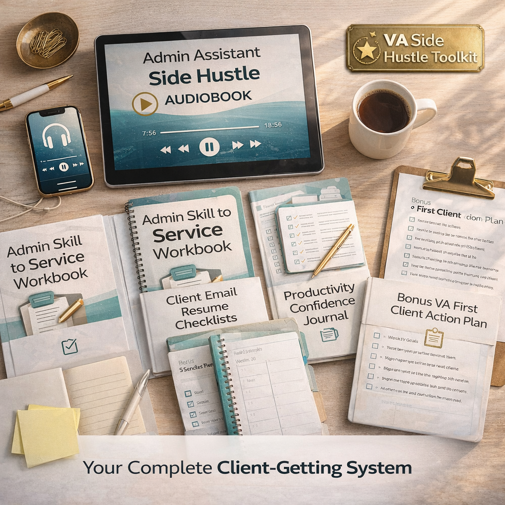 Admin Skills to Side Hustle 04