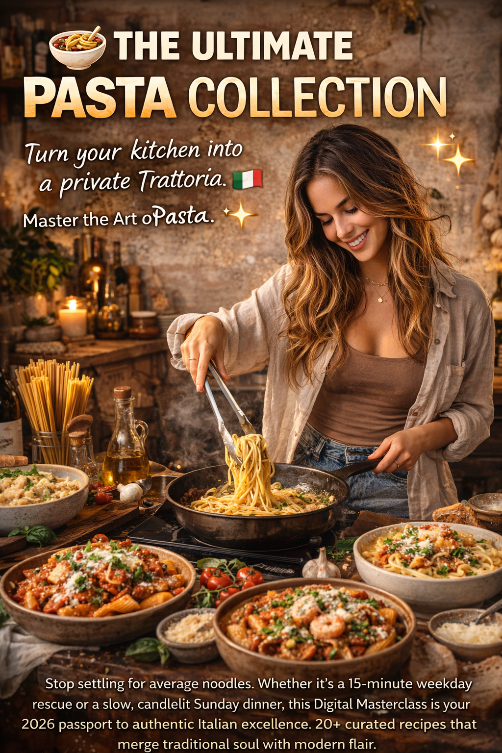 pasta recipes pdf, digital pasta cookbook, italian pasta recipes, cozy pasta recipes, easy pasta recipes, pasta recipe ebook, instant download cookbook, weeknight pasta dinners, gourmet pasta recipes, homemade pasta dinners, comfort food recipes, date nig