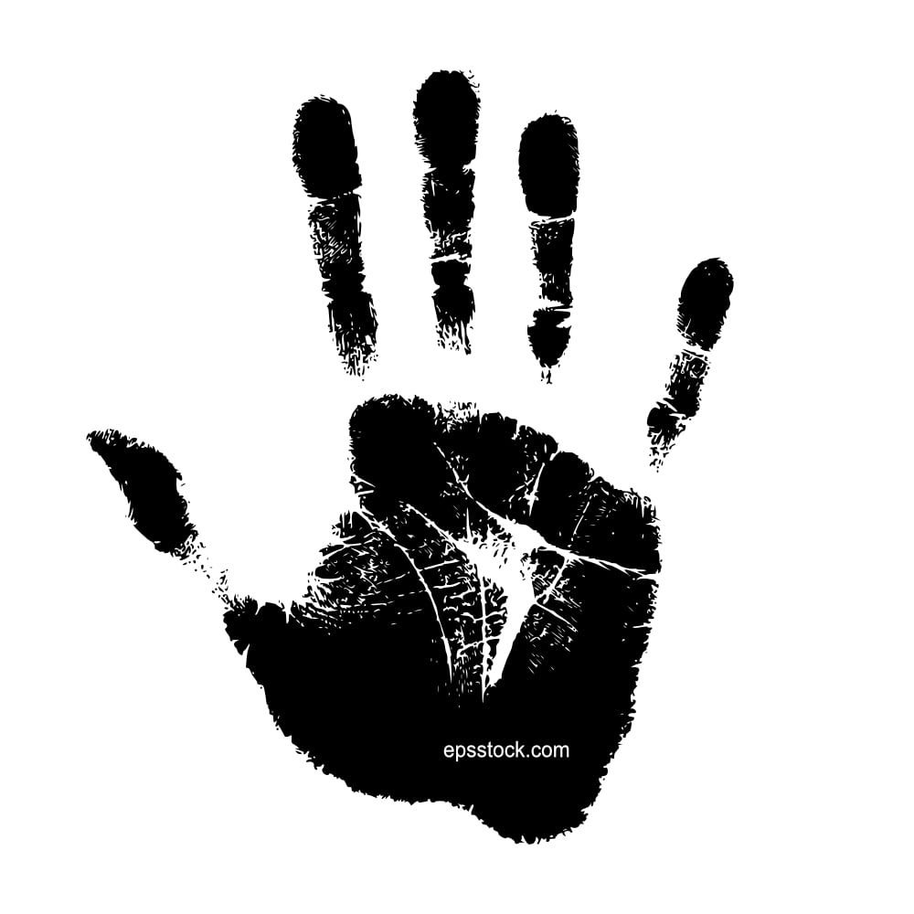 human handprint