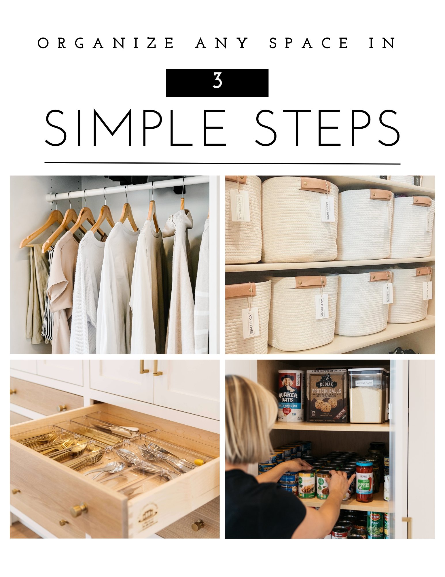 3 Simple Steps to Organize ANY Space Guide - Payhip