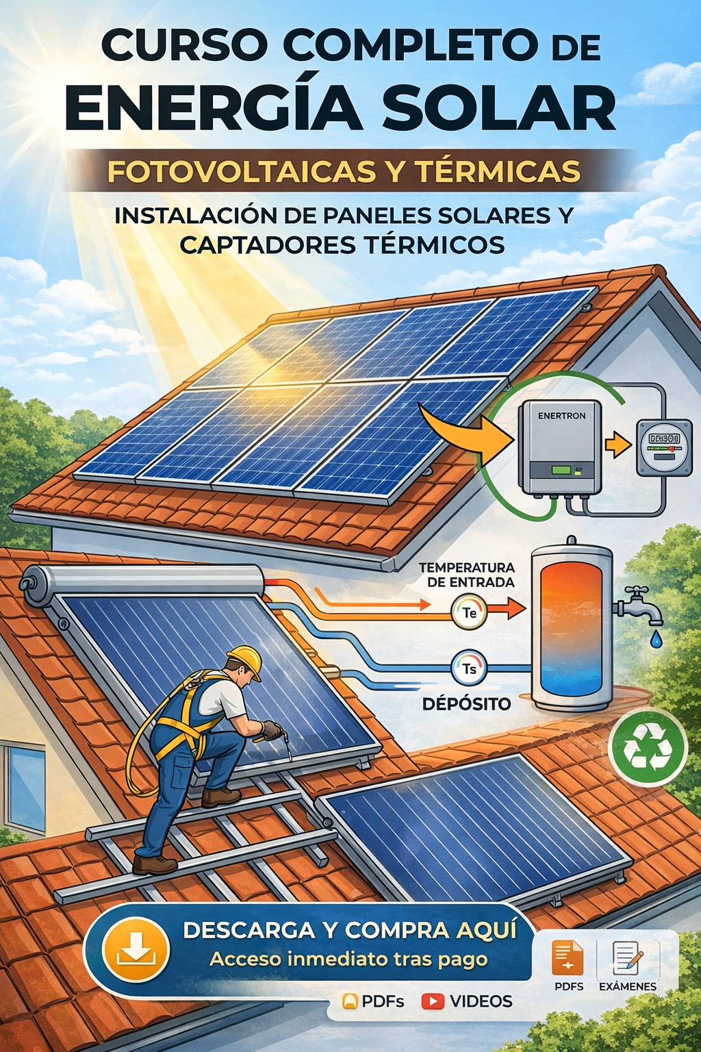 curso placas solares