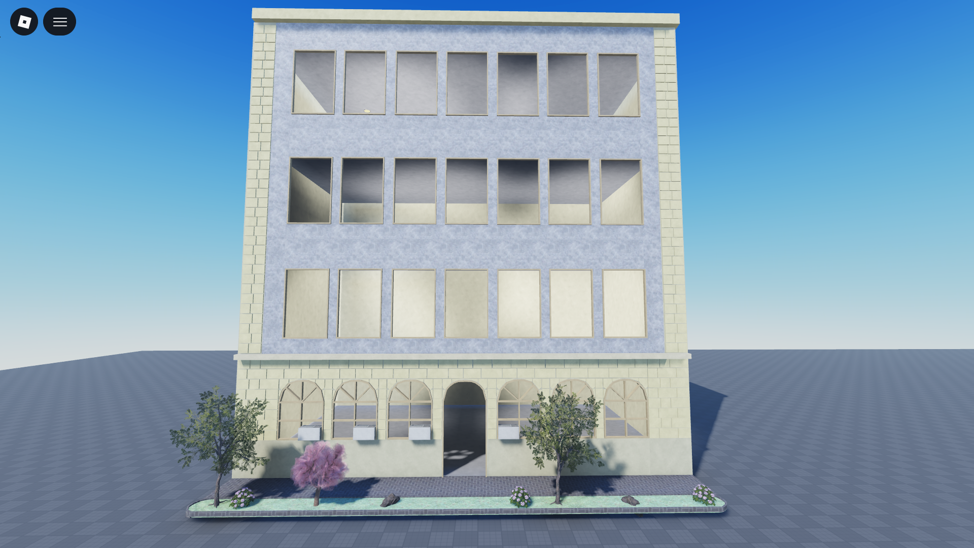 Empty Apartment Building – Roblox Residential Interior Map Asset